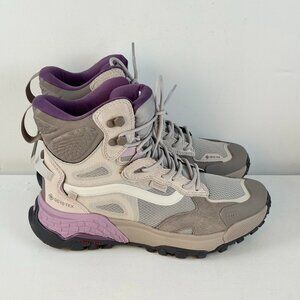 M8, W9.5 - VANS Crestline Gore-Tex MTE Waterproof Gray Purple Boots - 500264